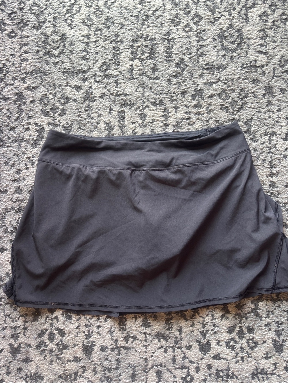 lululemon athletica Black Layered Pleated Mini Skirt - Picture 2 of 4